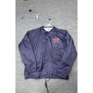 Coach Jacket "ACCIDENT FREE 365" Snap Front Lightweight Outerwear Sz XL